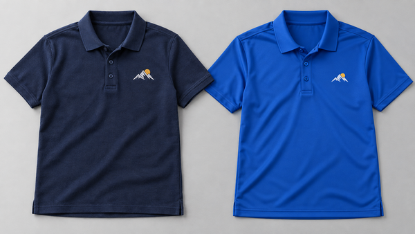 Custom Polo Shirts in Kenya: Embroidery vs DTF Printing Compared