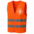 Hi-Vis Vest (Reflectors) with DTF Print