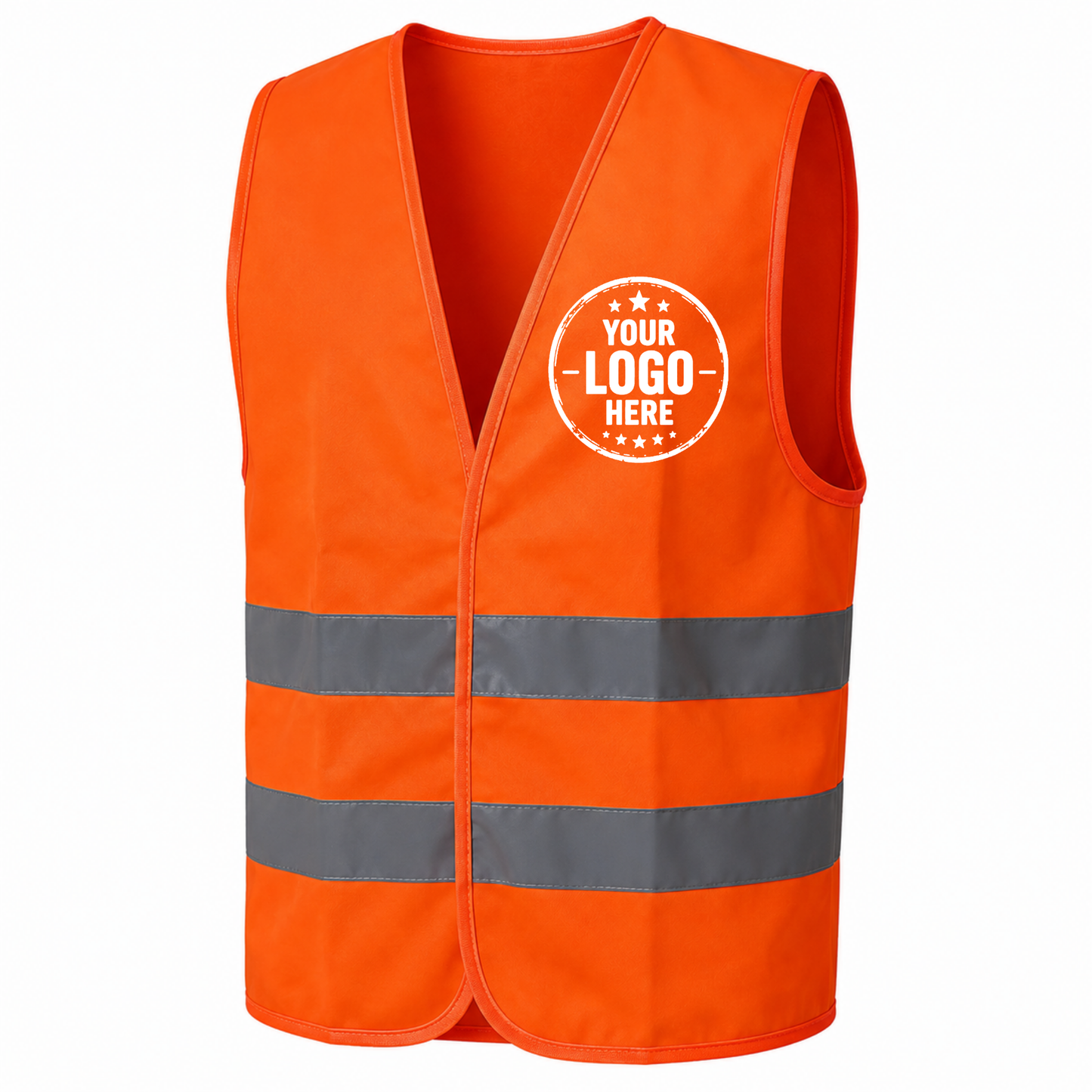 Hi-Vis Vest (Reflectors) with DTF Print
