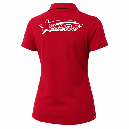 Ladies Polo Shirt with Embroidery