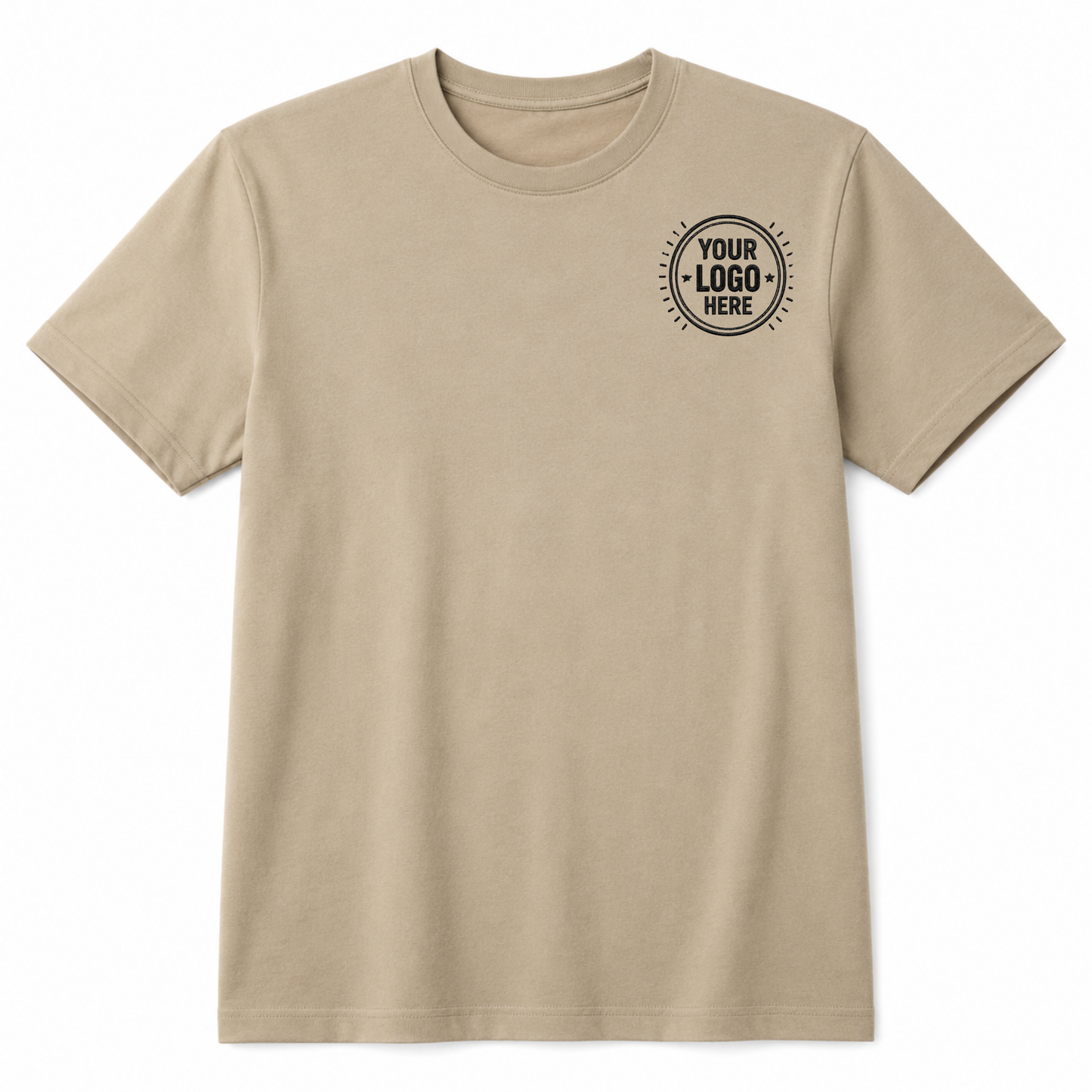 Heavyweight T-Shirt with Embroidery