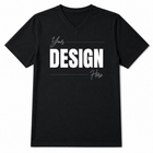 Premium V-Neck T-Shirt with DTF Printing