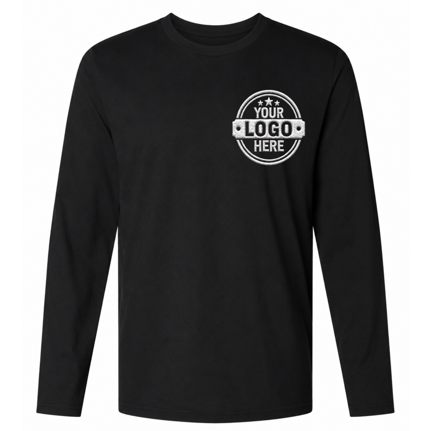 Long Sleeve T-Shirt with Embroidery