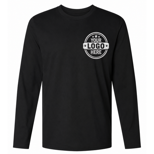 Long Sleeve T-Shirt with Embroidery