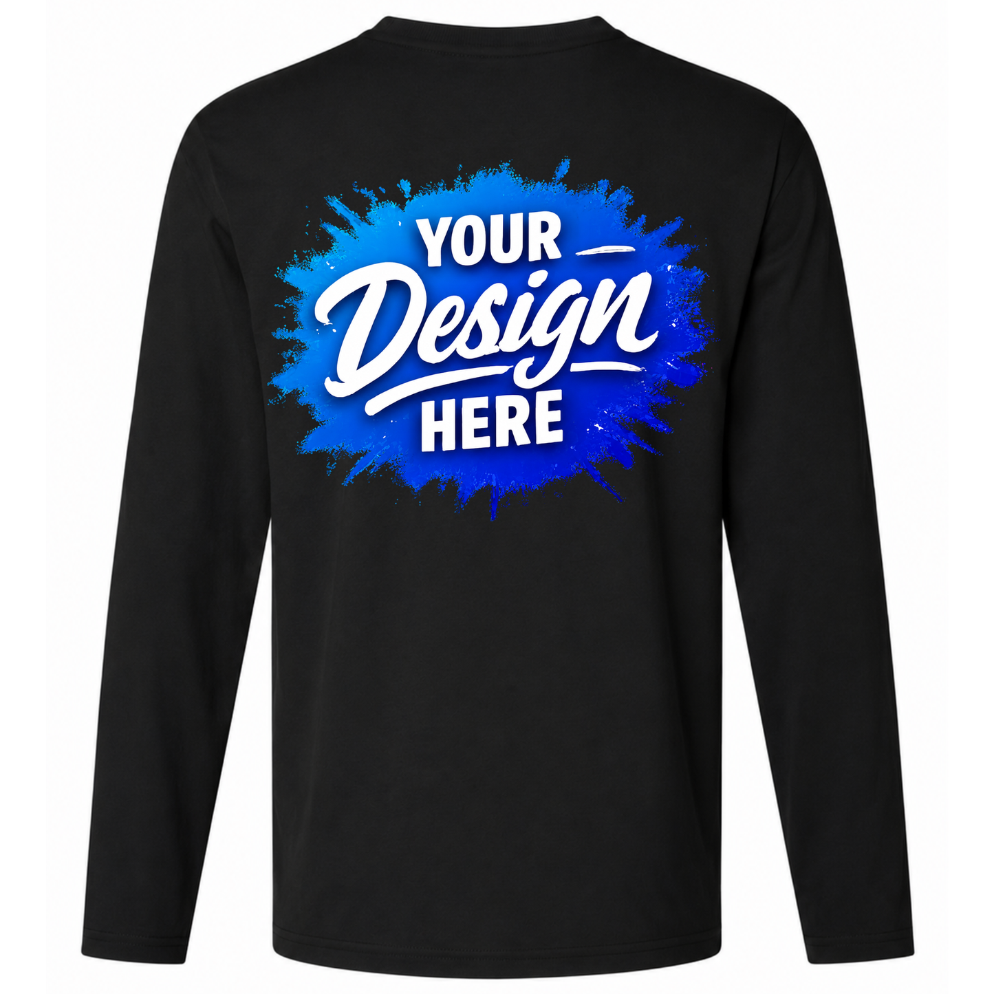 Long Sleeve T-Shirt with DTF Printing