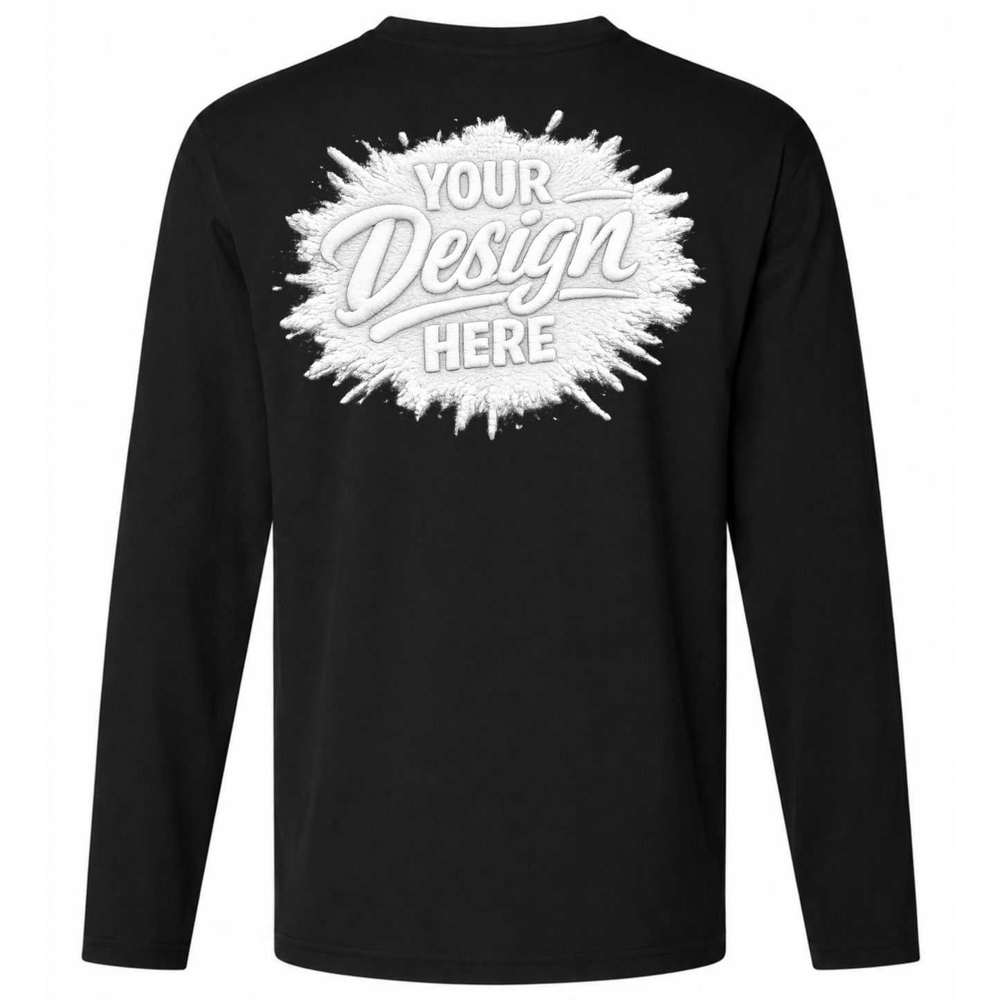 Long Sleeve T-Shirt with Embroidery