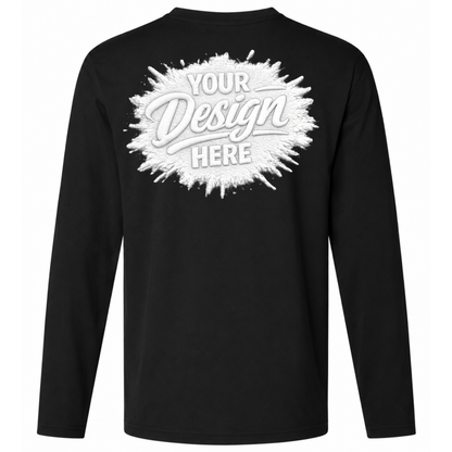 Long Sleeve T-Shirt with Embroidery