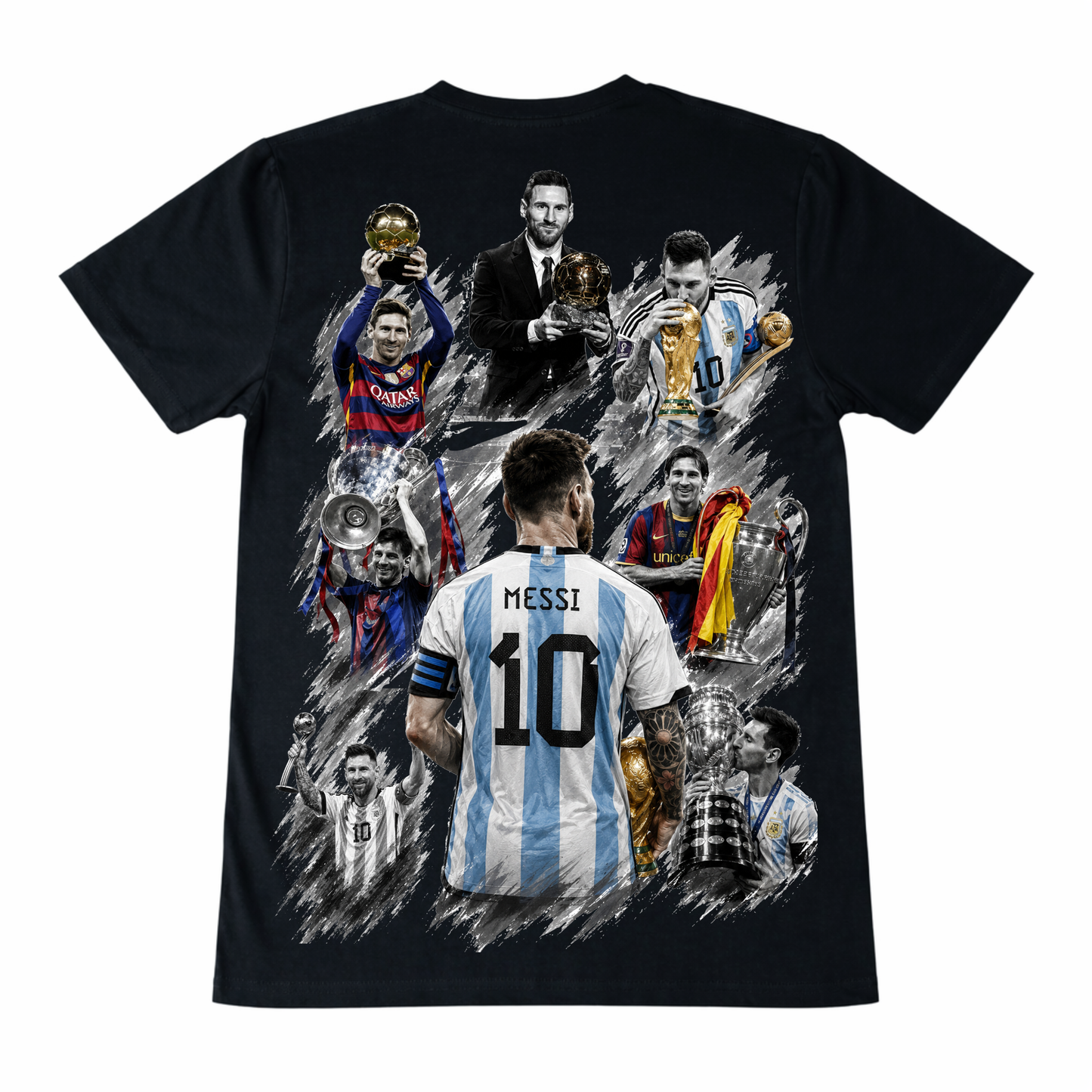 Lionel Messi Legacy Graphic T-Shirt – Argentina Edition