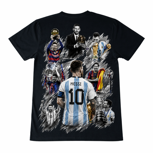 Lionel Messi Legacy Graphic T-Shirt – Argentina Edition