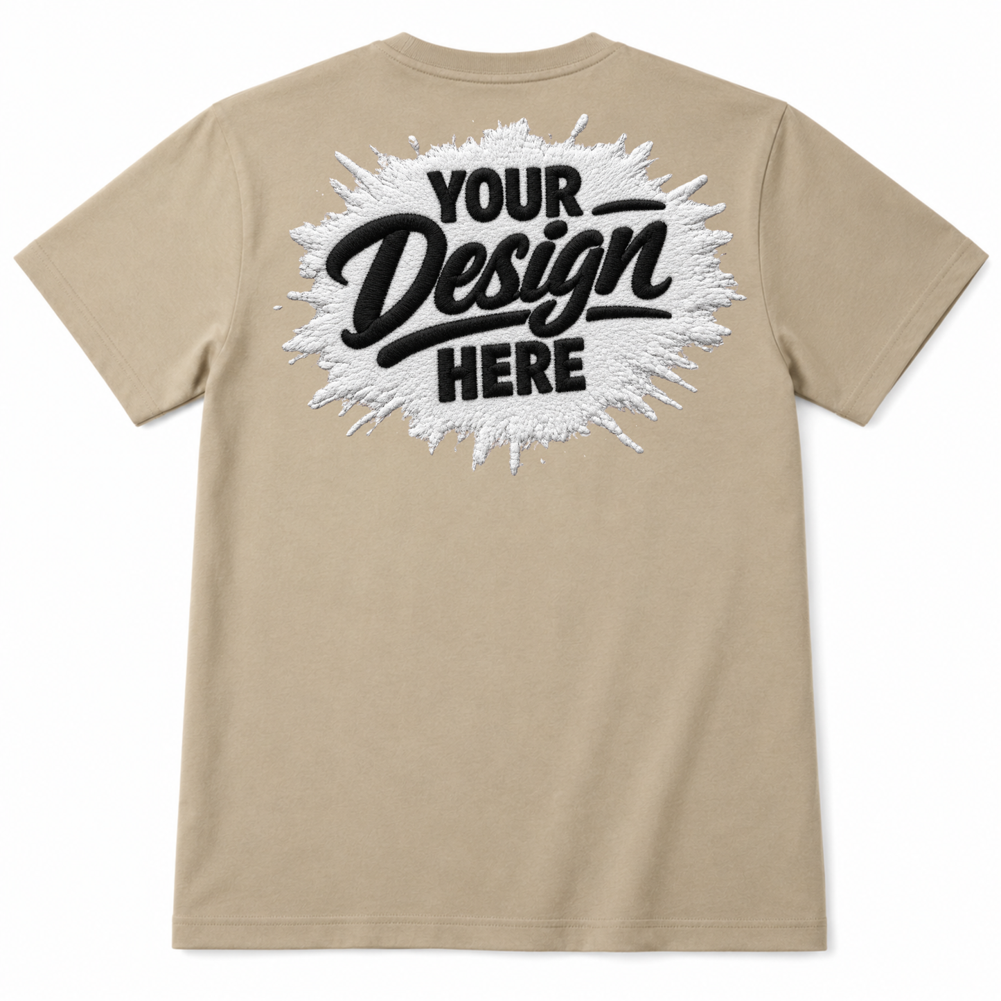 Heavyweight T-Shirt with Embroidery