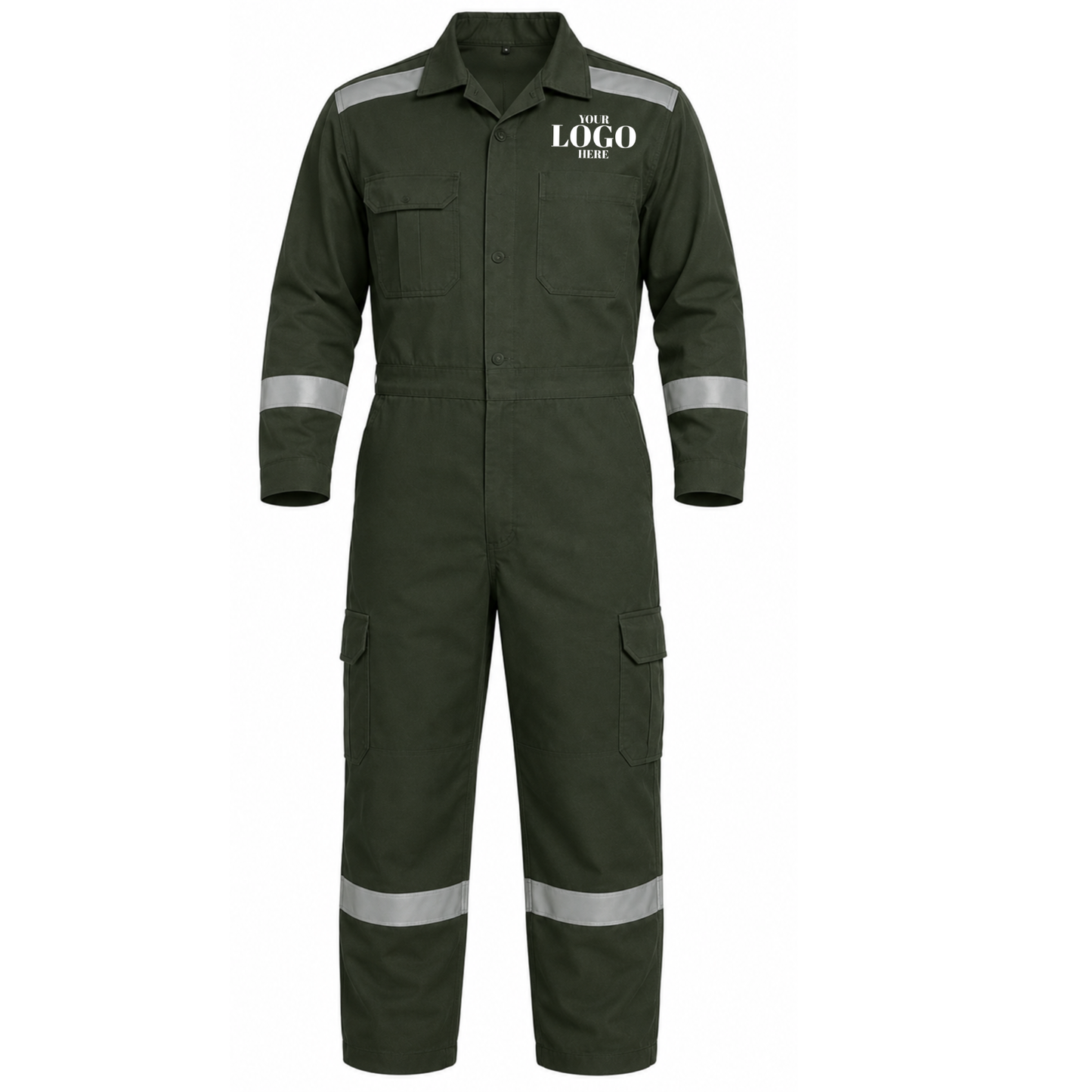 Coverall Long Sleeve (With Reflector) with DTF Print