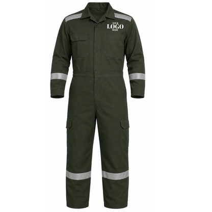 Coverall Long Sleeve (With Reflector) with DTF Print