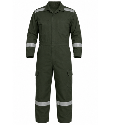 Coverall Long Sleeve (With Reflector) with DTF Print - Twill