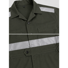 Coverall Short Sleeve (With Reflector) with DTF Print