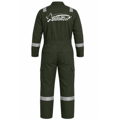 Coverall Long Sleeve (With Reflector) with DTF Print