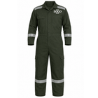 Coverall Long Sleeve (With Reflector) with Embroidery