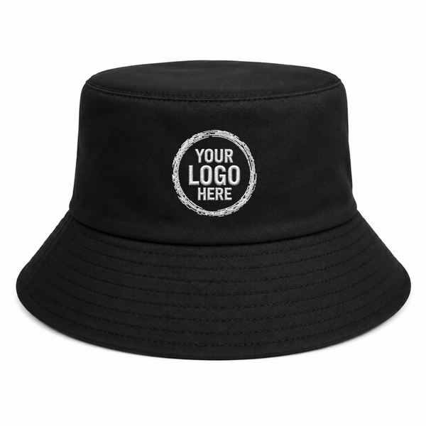Bucket Hat with Embroidery