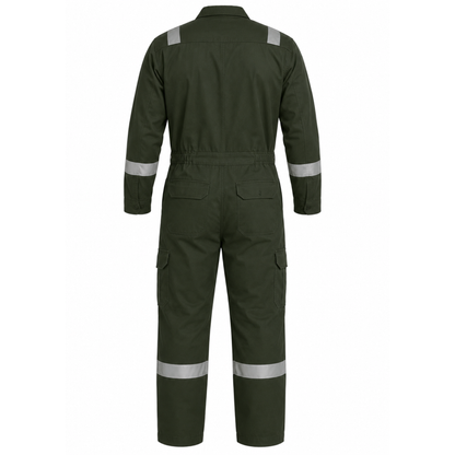 Coverall Long Sleeve (With Reflector) with DTF Print - Twill