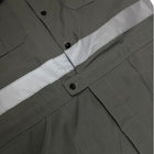 Coverall Short Sleeve (With Reflector) with DTF Print - Twill