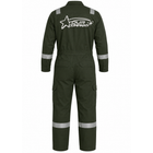 Coverall Long Sleeve (With Reflector) with Embroidery - Twill