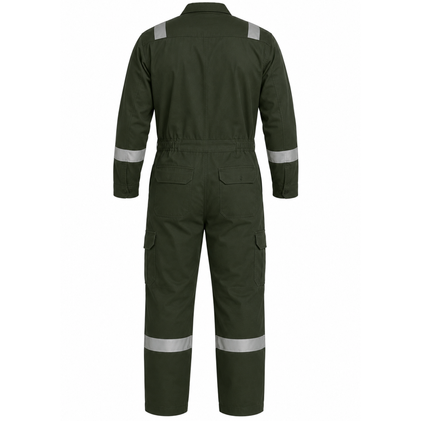 Coverall Long Sleeve (With Reflector) with Embroidery