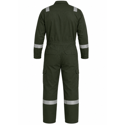 Coverall Long Sleeve (With Reflector) with Embroidery