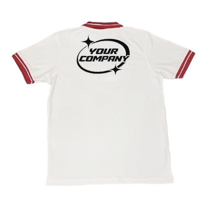 Multicolor Polo Shirt with Embroidery