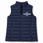Sleeveless Puffer Jacket with DTF Printing
