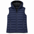 Sleeveless Puffer Jacket with DTF Printing