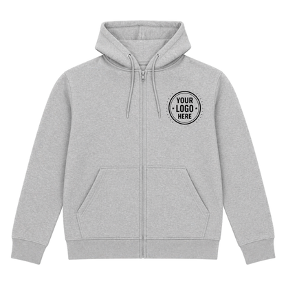 Zip-Up Hoodie with DTF Printing
