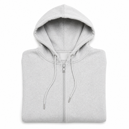 Zip-Up Hoodie with DTF Printing
