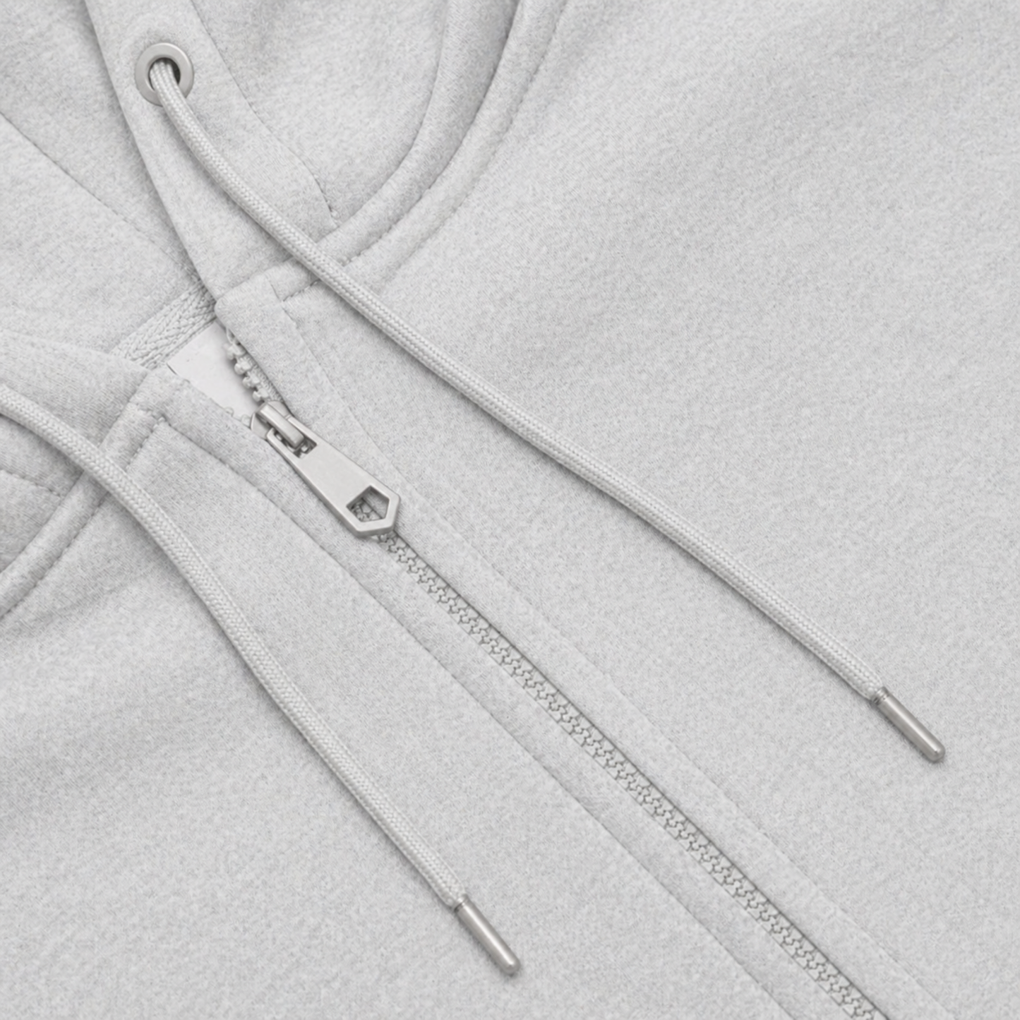 Zip-Up Hoodie with Emboidery