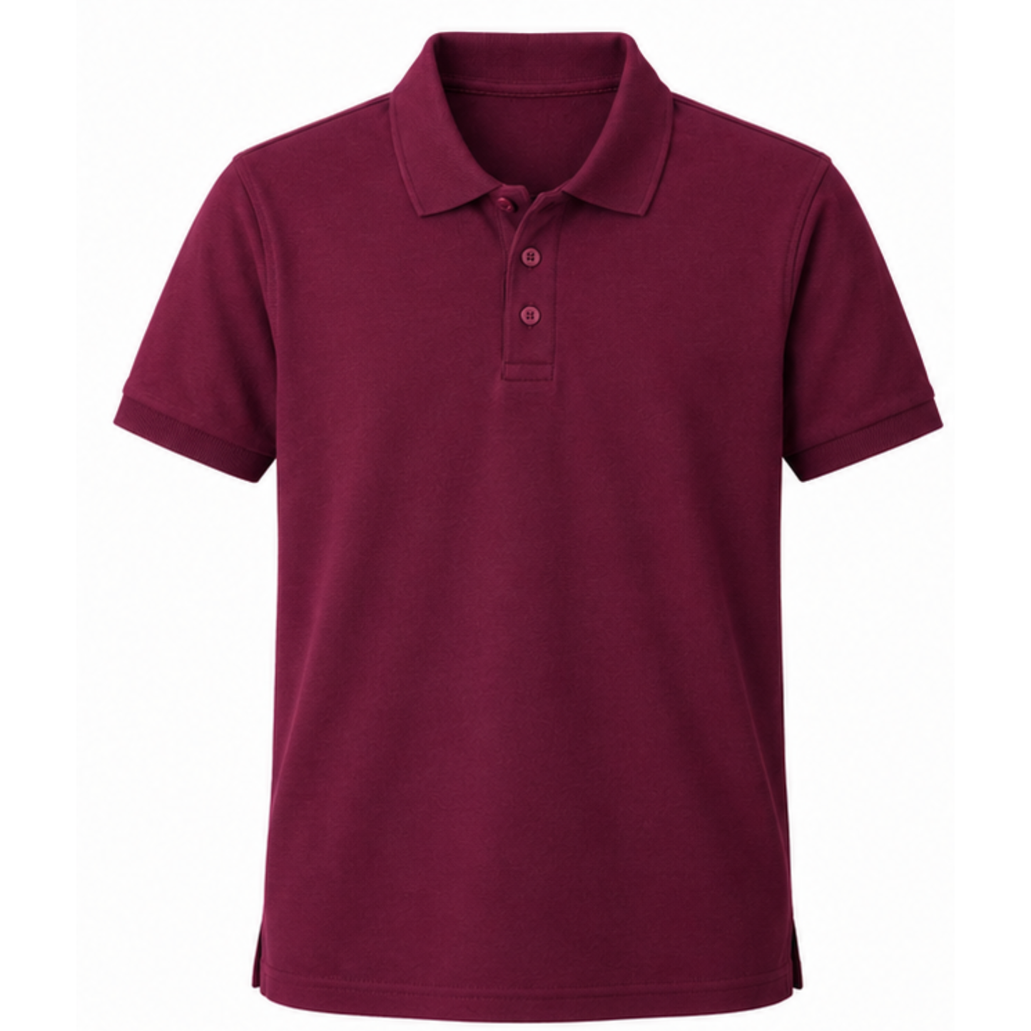 Lightweight Polo Shirt with Embroidery