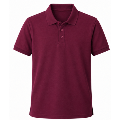 Lightweight Polo Shirt with Embroidery