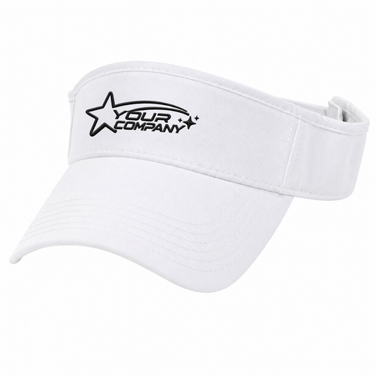 Visor Cap with Embroidery