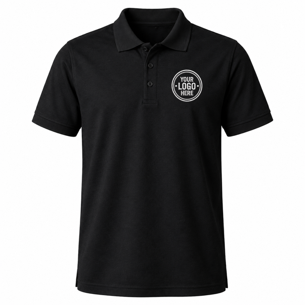 Polo Shirt with Embroidery