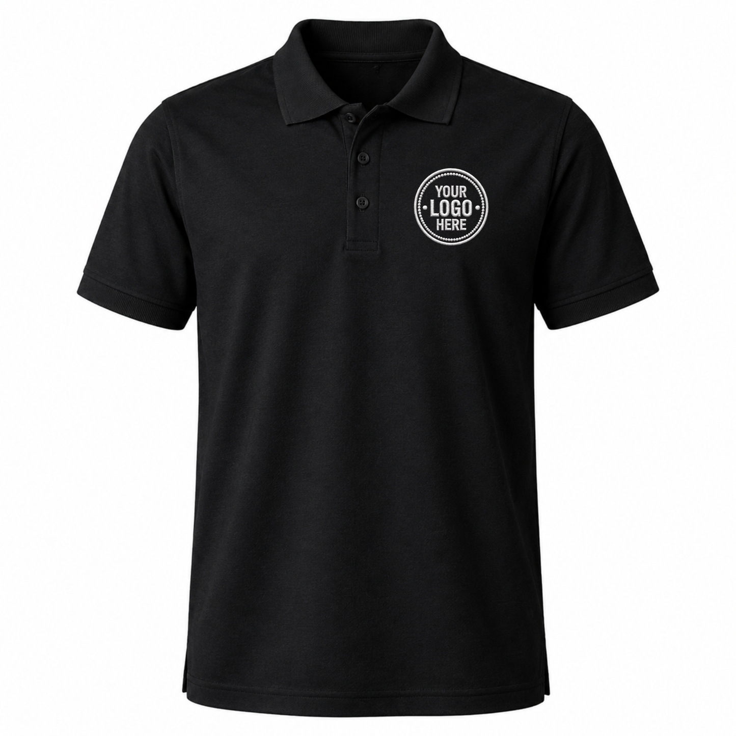 Polo Shirt with Embroidery