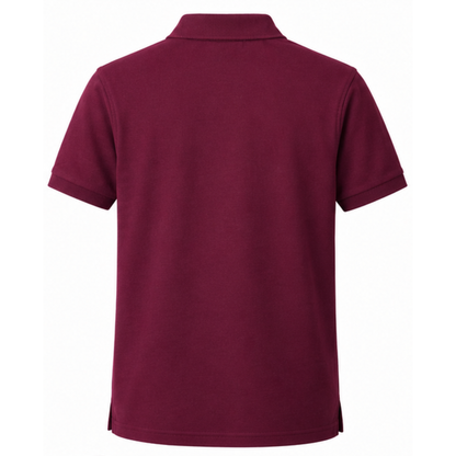 Lightweight Polo Shirt with Embroidery