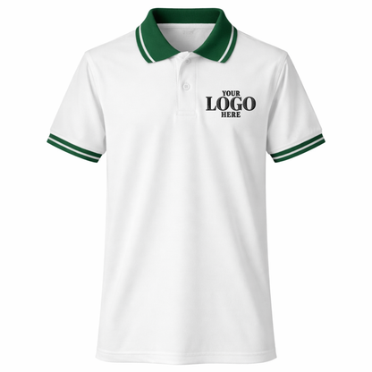 Multicolor Polo Shirt with Embroidery