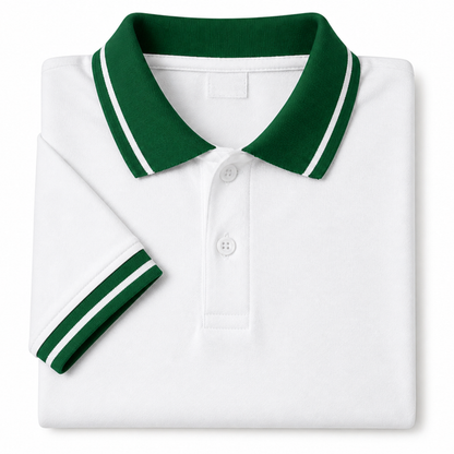 Multicolor Polo Shirt with DTF Printing