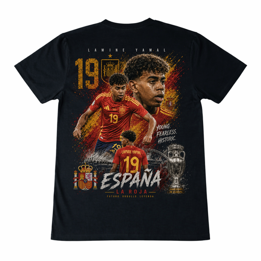 Lamine Yamal "Futuro. Orgullo. Leyenda." Graphic T-Shirt – Spain Edition