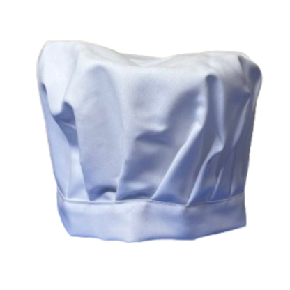White Chef Hat on a white background