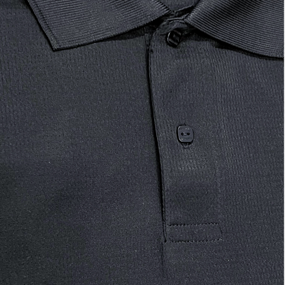 Close-up of fabric texture on Dri-Fit Polo Shirt – ideal surface for DTF print quality by Anza Print Kenya