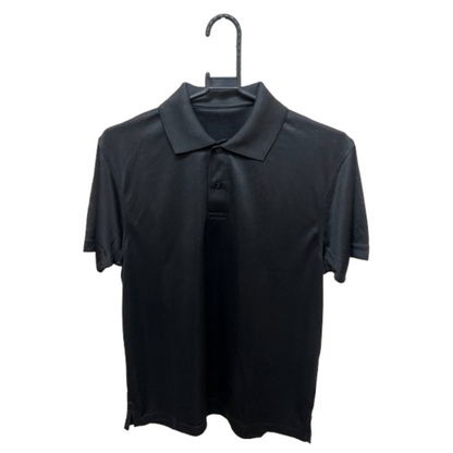 DTF-ready Dri-Fit Polo Shirt displayed on hanger – clean finish and comfortable fit by Anza Print Kenya