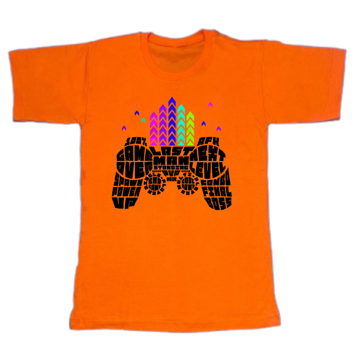 Gaming Lightweight Gaming T-Shirt with DTF print front view