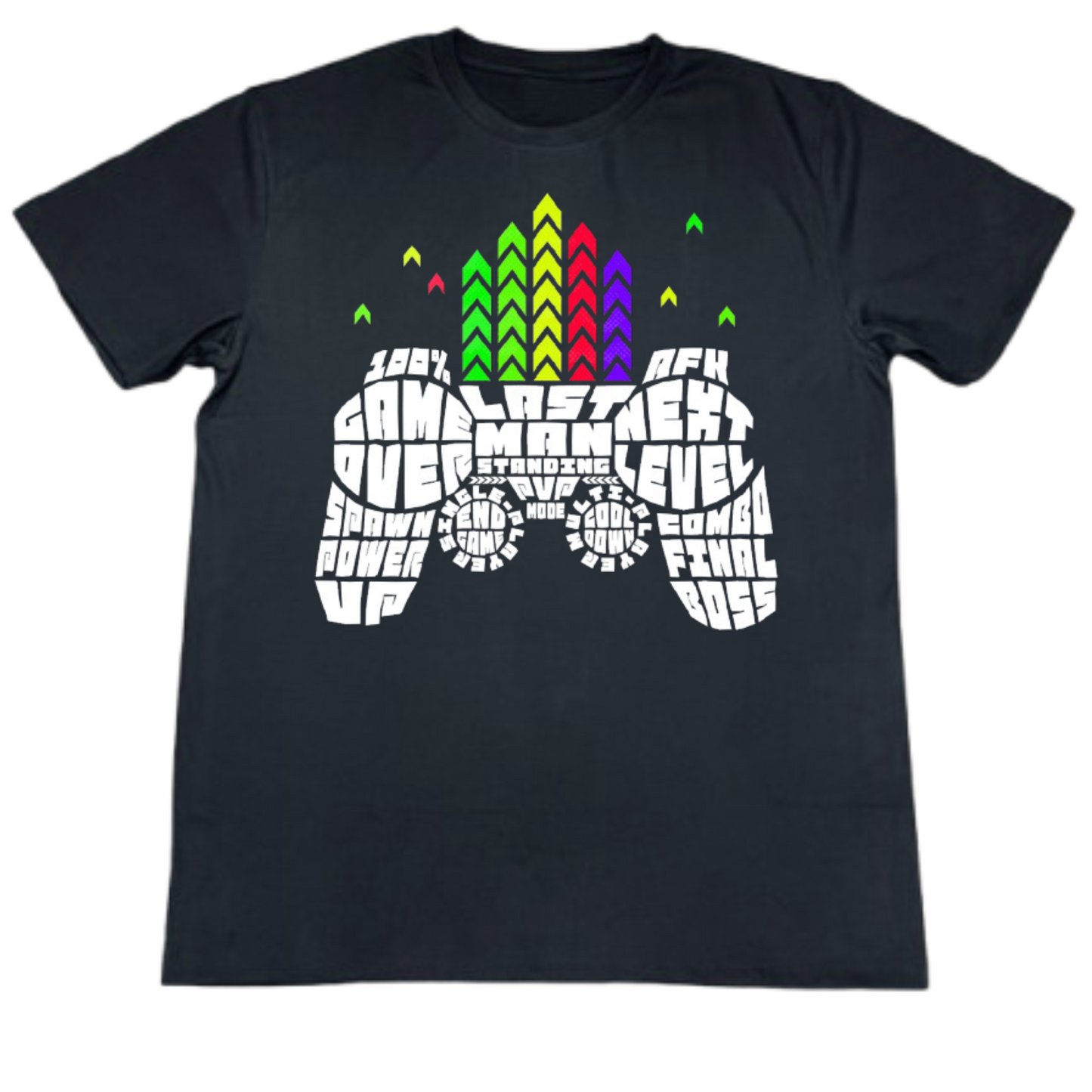 Gaming Premium Gaming T-Shirt with DTF print front view