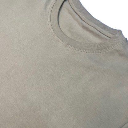 Close-up of Heavyweight T-Shirt showing cotton fabric suitable for Embroidery – Anza Print Kenya