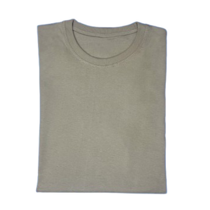 Folded Heavyweight T-Shirt with cotton fabric texture ready for Embroidery customization – Anza Print Kenya