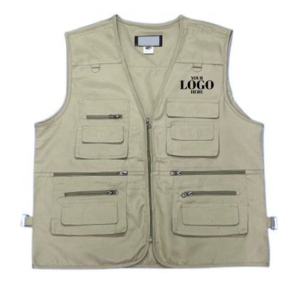 Front view of custom Mission Jacket with example DTF print – Anza Print Kenya