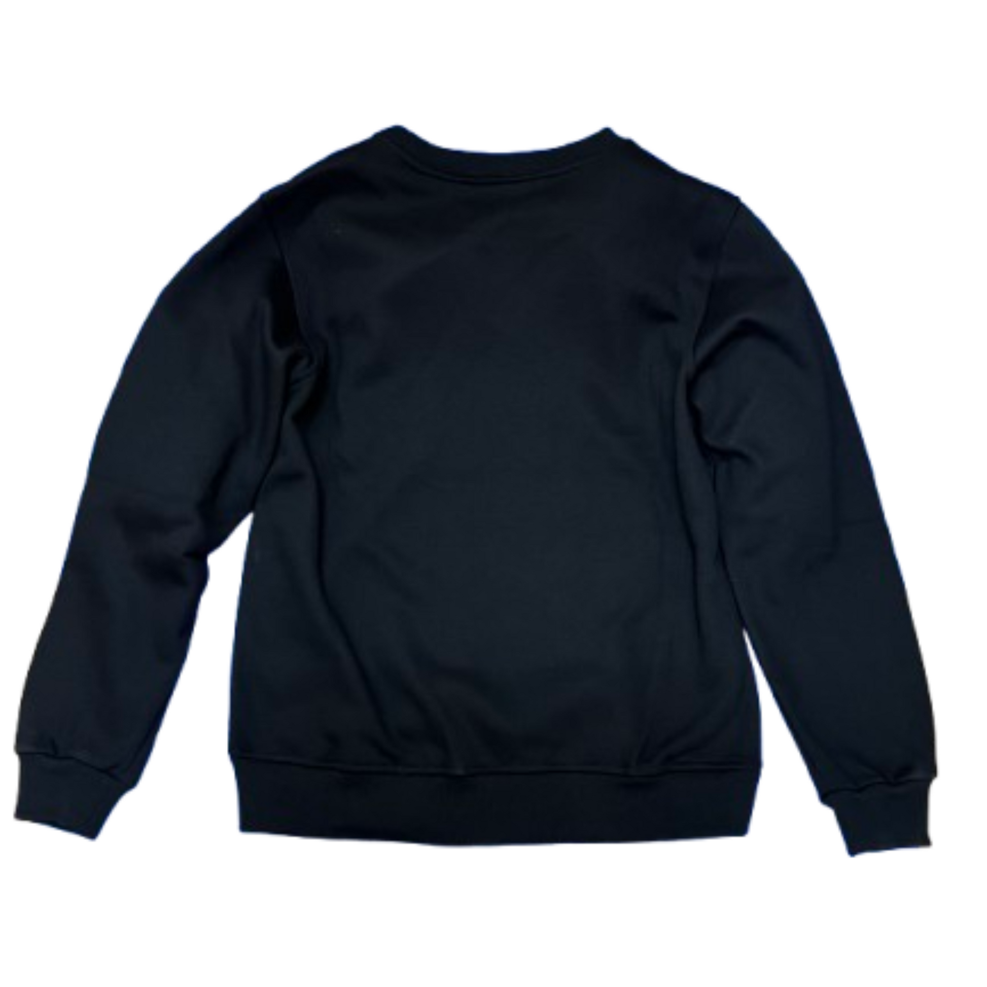 Back view of blank sweatshirt ready for DTF customization – Anza Print Kenya